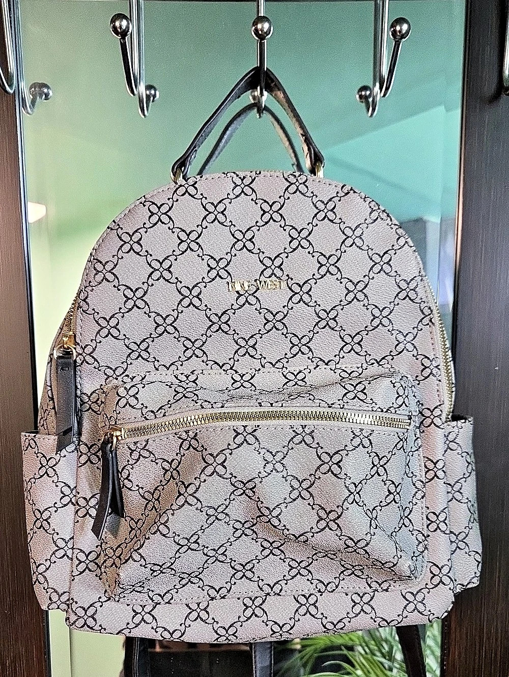 Nine West Backpack Grey & Black
